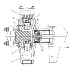 Fluid Pump 70 GPM Fluid End components for DW 4020