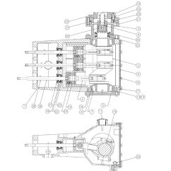 FMC Power End components for Vermeer D24x40 S2