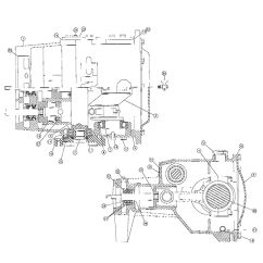 FMC water pump power end components for Vermeer D40x40