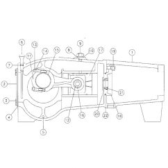 SC-65 Water pump components for Vermeer D40x40