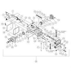 Water Pump-50 GPM FMC Components for Vermeer D24x40 S2
