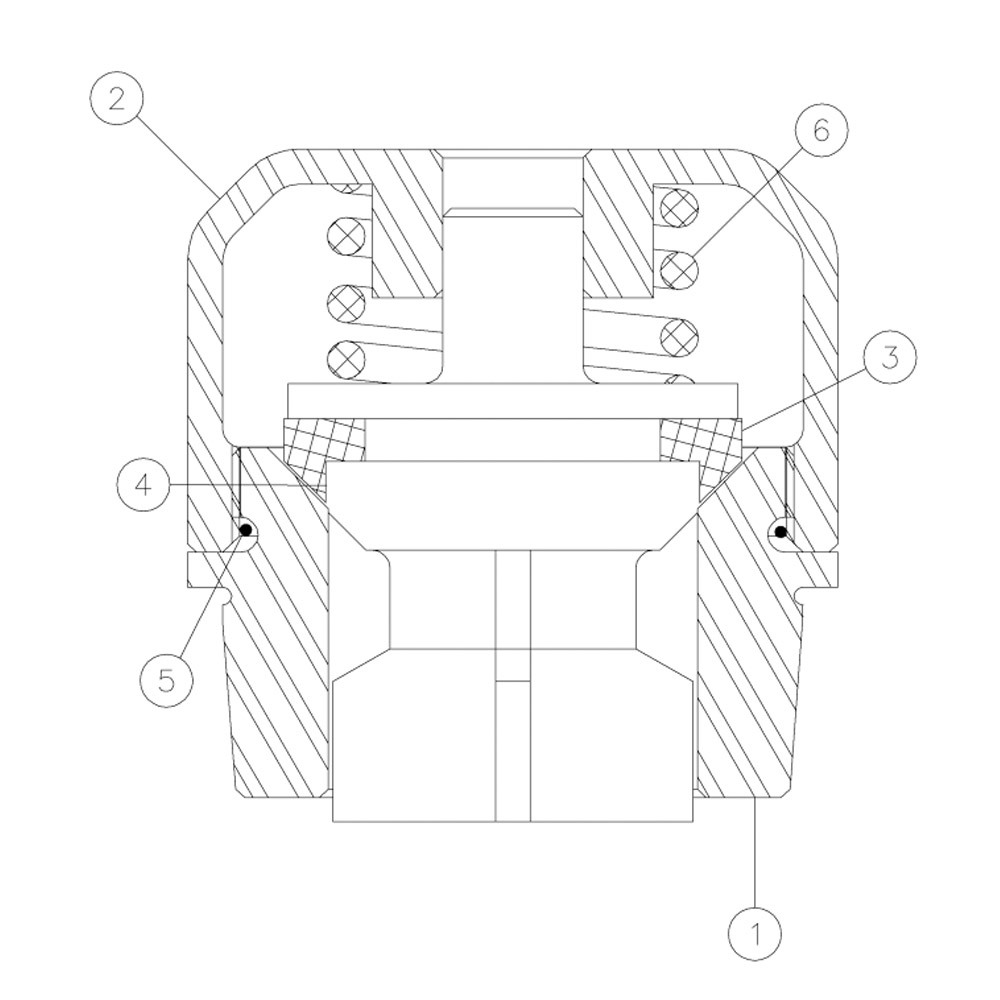 Water Pump-70 GPM APLEX Components-Suction/Discharge Valve for Vermeer 36х50