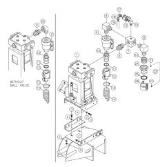 Water Pump Assy for Vermeer 18x22