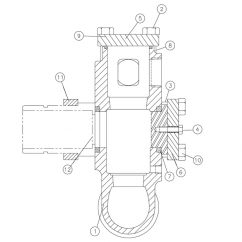 Water Pump-Fluid End-50 GPM Aplex for Vermeer D24x40 S2