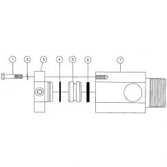 Water Pump outlet components Aplex SC-115L for Vermeer 50х100/80x100